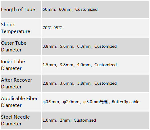 Splice Protection Sleeve Heat Shrink Tube